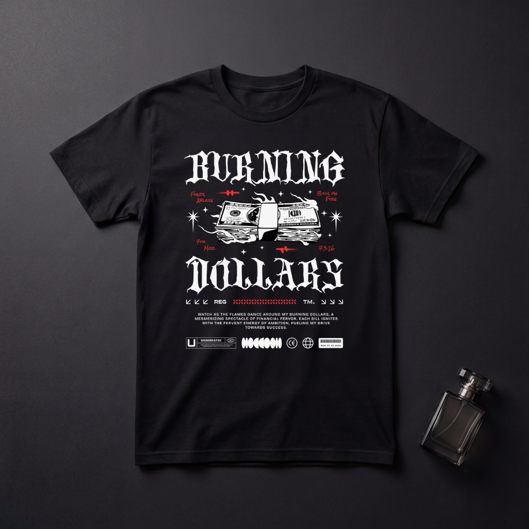 Burning Dollars T-Shirt