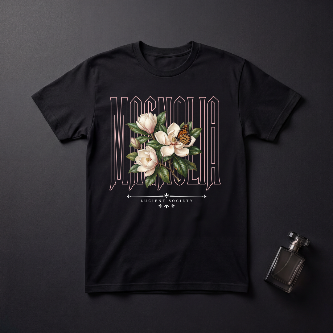 Magnolia Noir T-Shirt